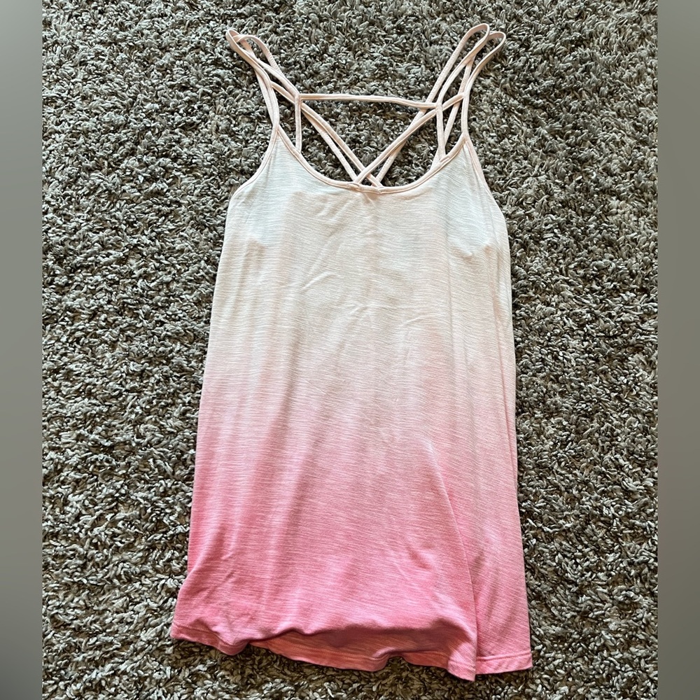 American Eagle Outfitters Soft & Sexy Ombré Strappy Tank